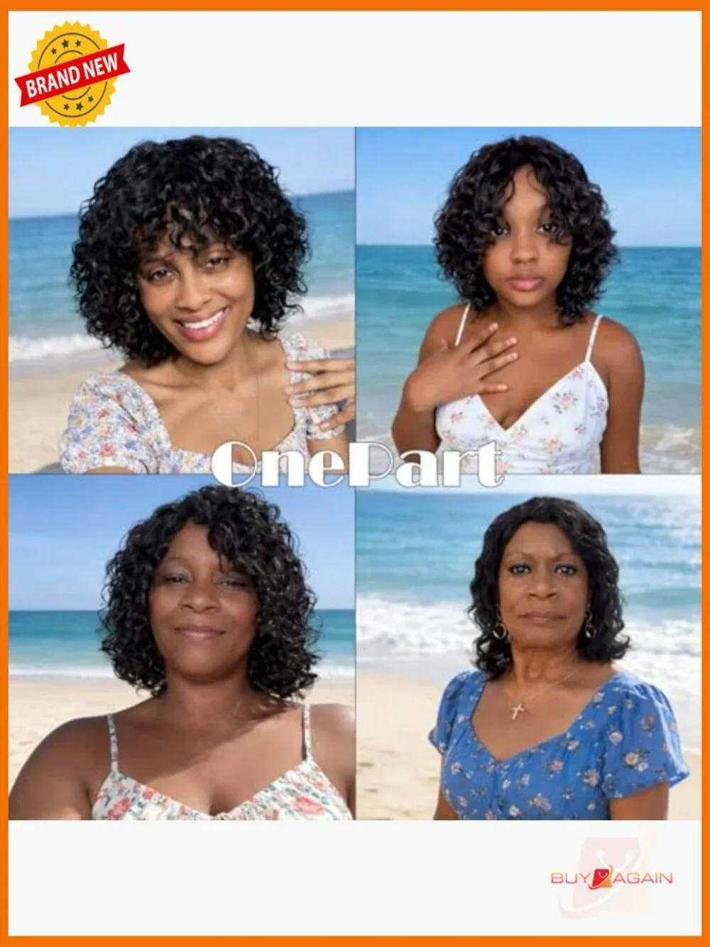 Short Water Wave Human Hair Wig with Bangs Glueless Brazilian Virgin Hair 12